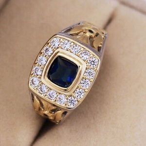 NEW 925 Two tone Ring